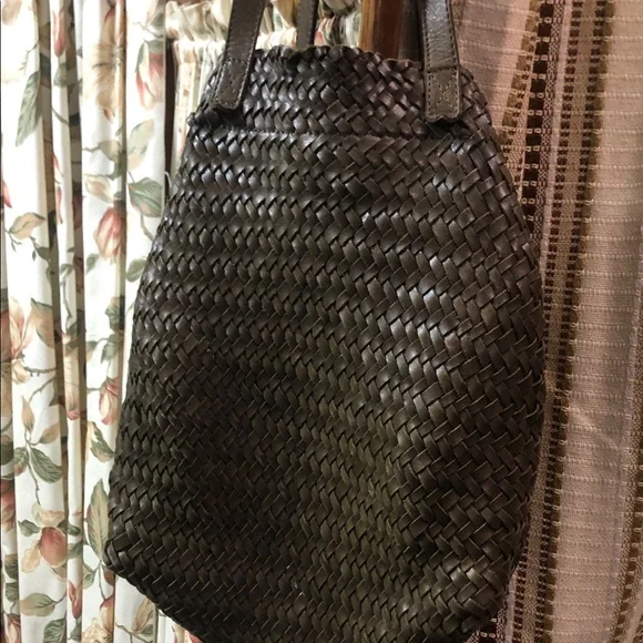 Madewell Olive Woven Shoulder Bag - Picture 4 of 13